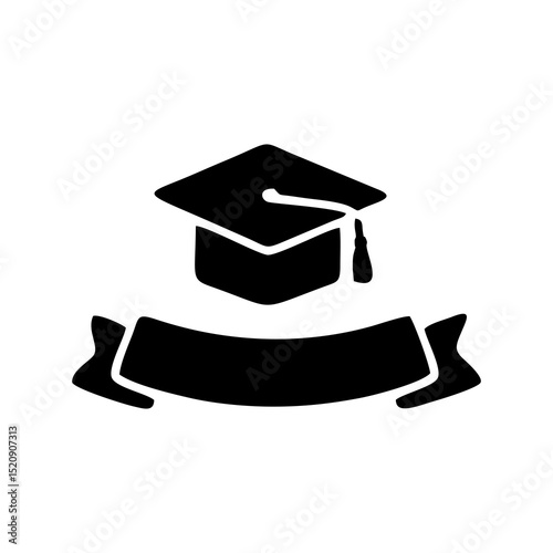 Graduation, diploma achievement vector, student celebration cap, academic milestone, mortarboard icon for education success, university ceremony, school event, college illustration