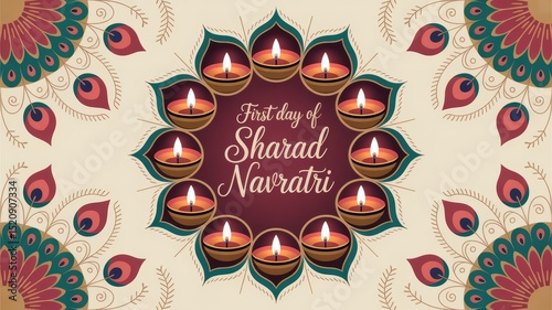 Traditional Navratri Template

