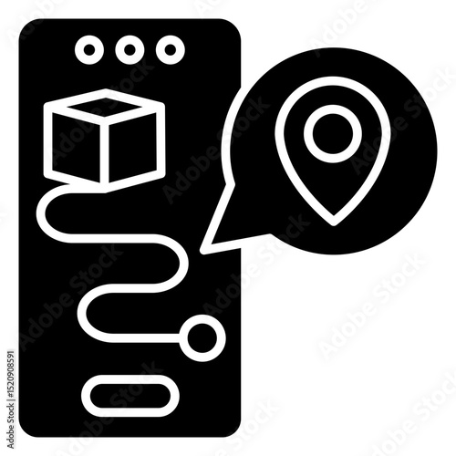Tracking Glyph Icon