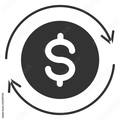 Investment Glyph Icon