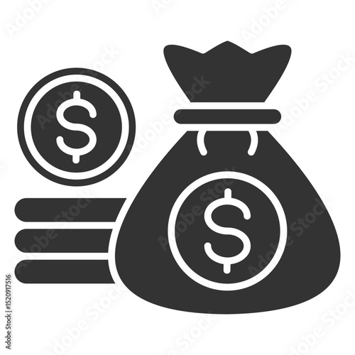 Money Glyph Icon