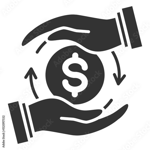 Investment Glyph Icon