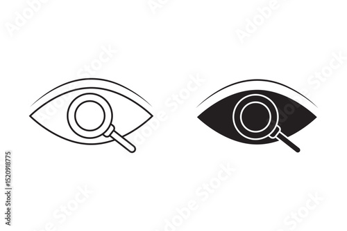 Search Icon set  Vector