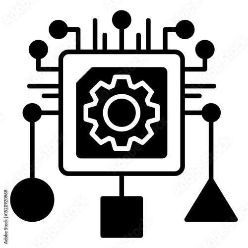 Classification Glyph Icon