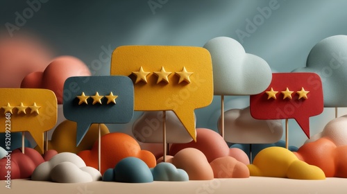 Satisfy customer feedback star ratings for smartphones in a creative environment