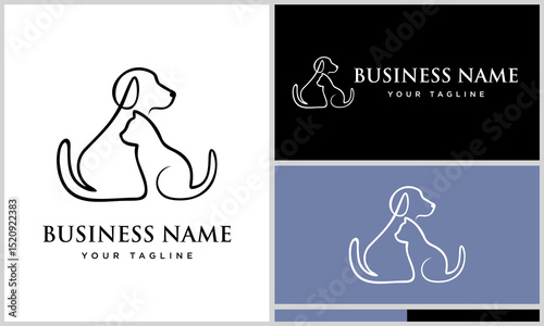 Dog Cat Logo Designs.