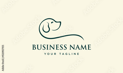 Dog Logo Design Template. (15)