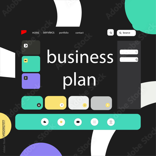 web site design template