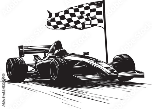 racing car race