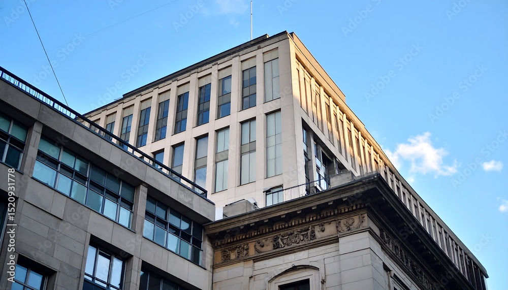 Fototapeta premium Robust Structure Minimalist Art