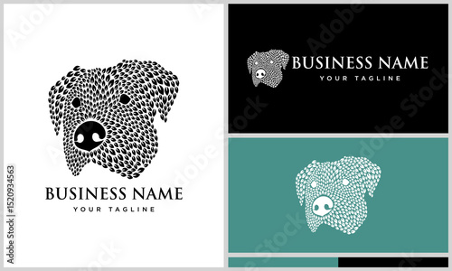 Dog Logo Design Variations. (48)