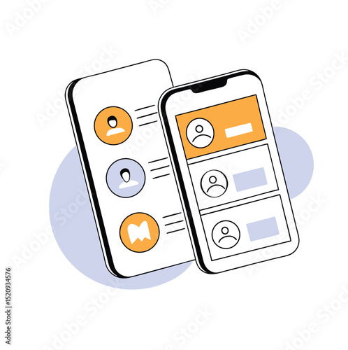 E-Learning Mobile UI Concept