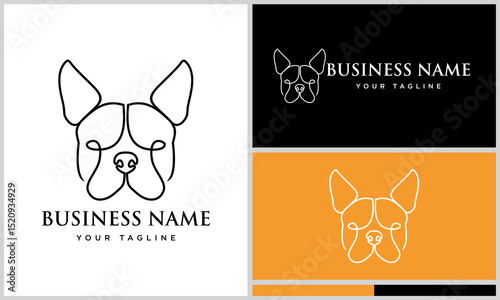 Dog Logo Design Variations. (51)