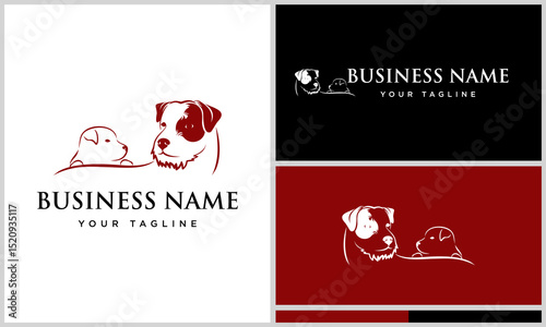 Dog Logo Design Variations. (53)
