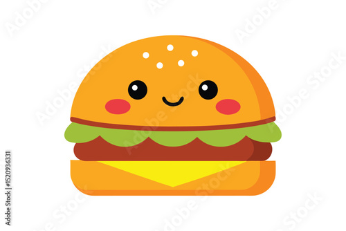 burger cartoon character