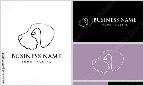 Dog Logo Design Variations. (68)