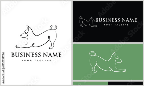 Dog Logo Design Variations. (73)