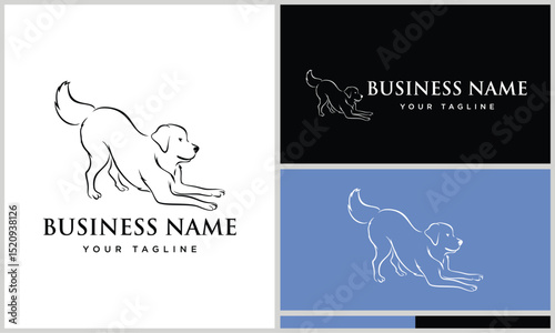 Dog Logo Design Variations. (76)