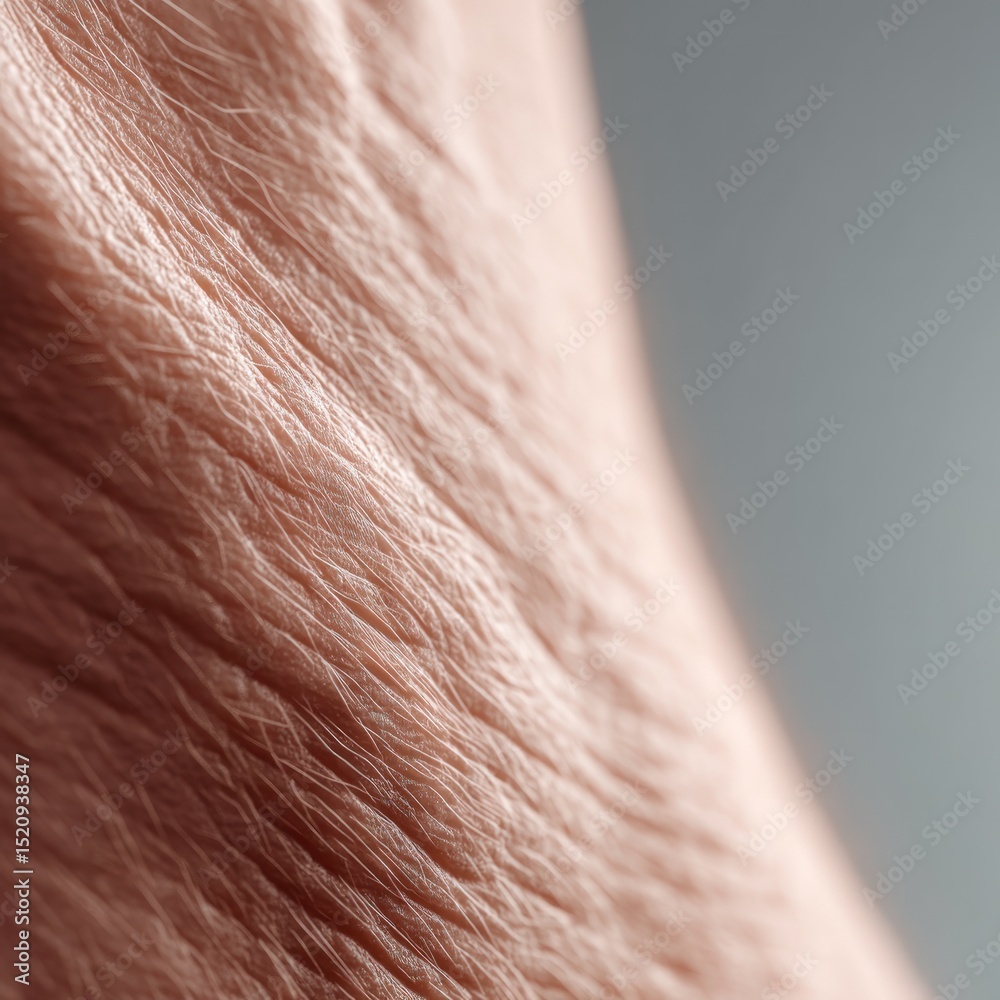 Fototapeta premium Detailed Human Skin Texture Close-up