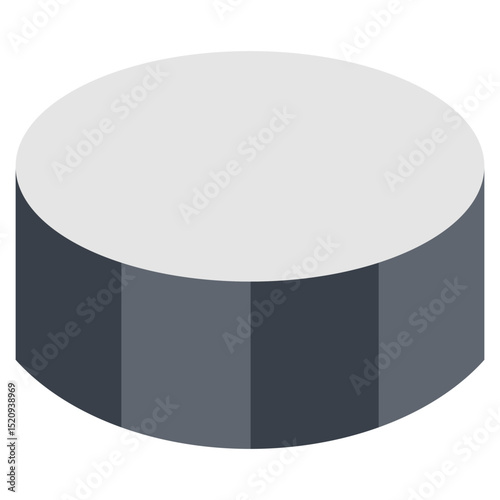 Puck ball icon