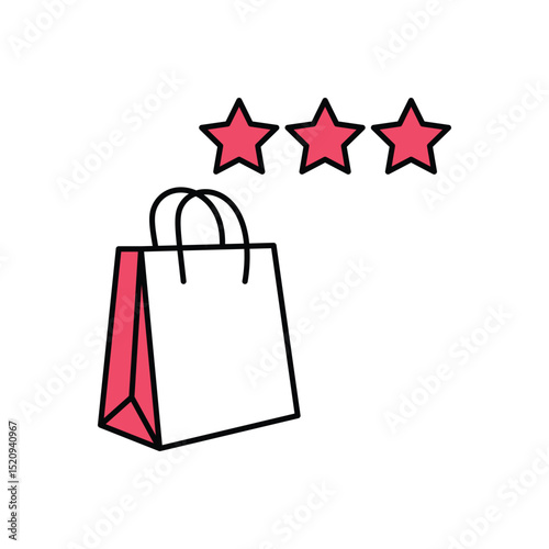 Product Rating Vector icon