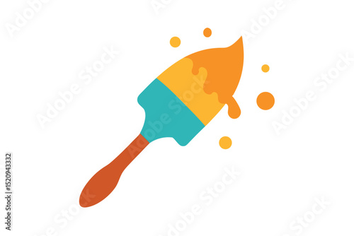 ice cream on a white background