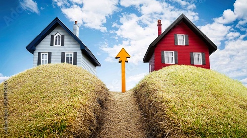 Real estate and stock market mixed asset strategy