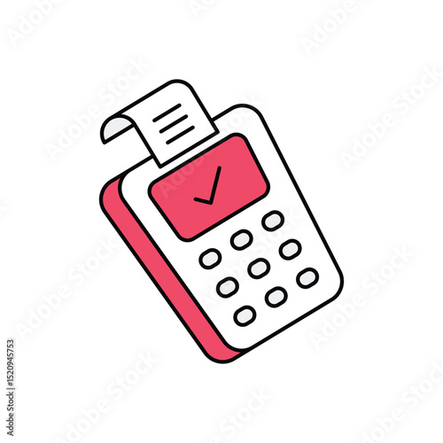 POS Terminal Vector icon