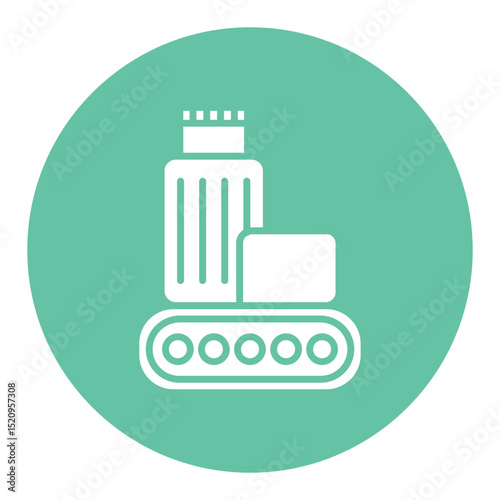 Luggage Conveyor Icon