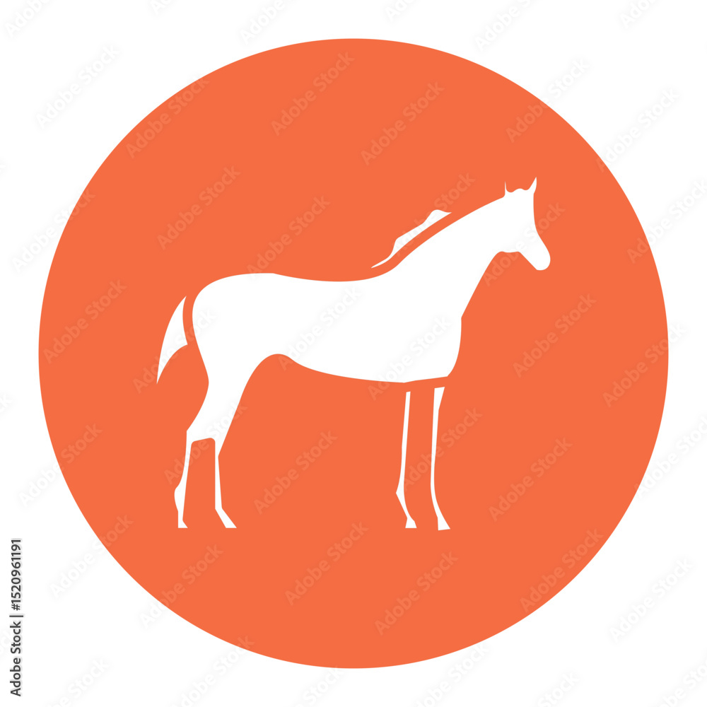 Obraz premium Horse Icon