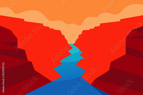 Business people shaking hands on a world map with country flags, a global business and travel illustration