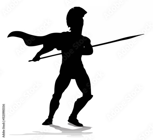 Spartan Silhouette Gladiator ...