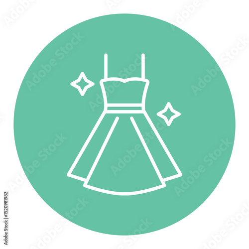 Wedding Female Dress Icon