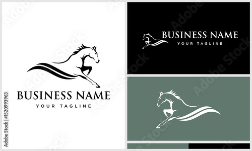 Horse Logo Design Variations. (90)