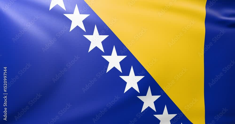 flag of Bosnia and Herzegovina