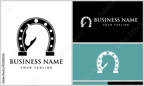 Horse Shoe Logo Design. (1)