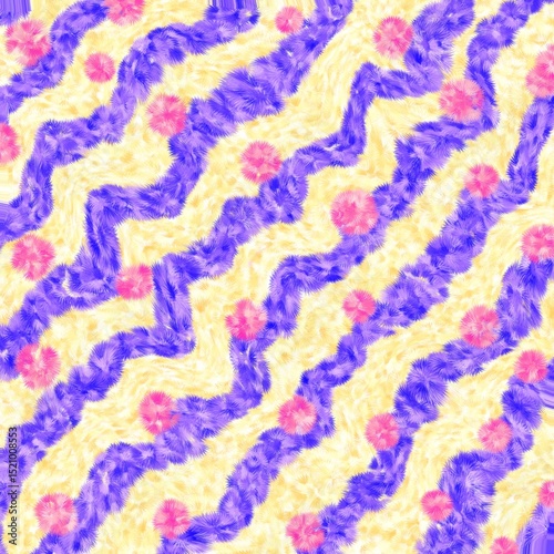 blue and pink background