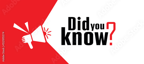 did you know	