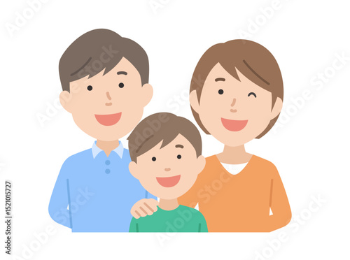 ３人家族