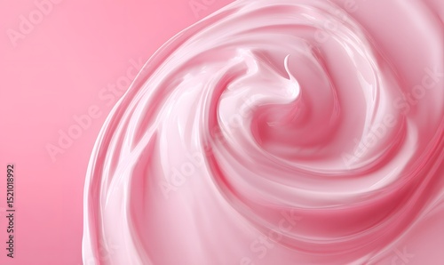 Swirling Pink Cream Texture