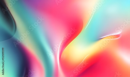 Abstract Colorful Swirls