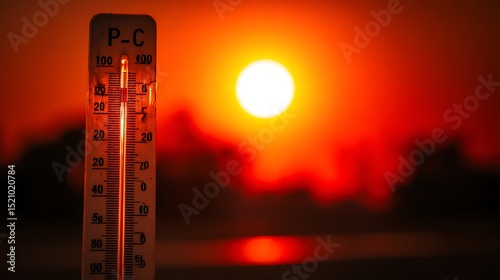 Extreme Heat Scorching Sun and Soaring Temperatures