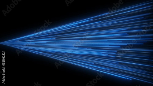 Blue Lines Left to Right Seamlessly Loopable