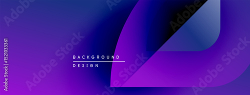 Abstract gradient background. Purple hues blend smoothly, creating dynamic visual effect. Text reads background design. Minimalist composition.