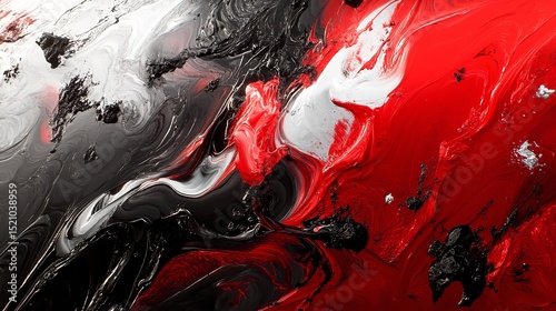 abstract nightmare corridor twisted in dark reds and blacks, distorted perspective, surreal emotional expression