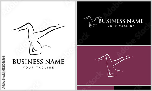 Yoga Logo Design Variations. (2)