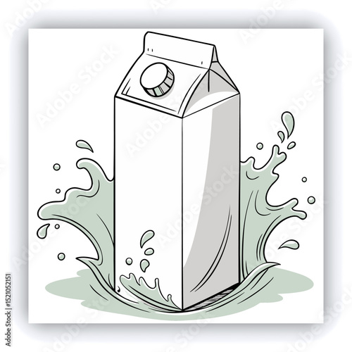 Abstract water splash blue and white background. Milk splash frame pattern. Yogurt or dairy cream wave border with drops