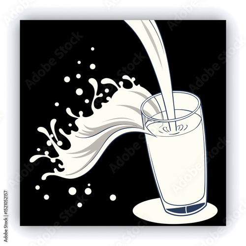 Abstract water splash blue and white background. Milk splash frame pattern. Yogurt or dairy cream wave border with drops