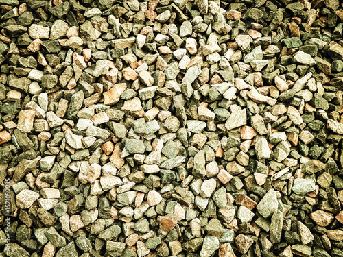 Close up of small stones as nature background.