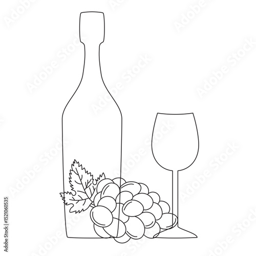 vine and grape